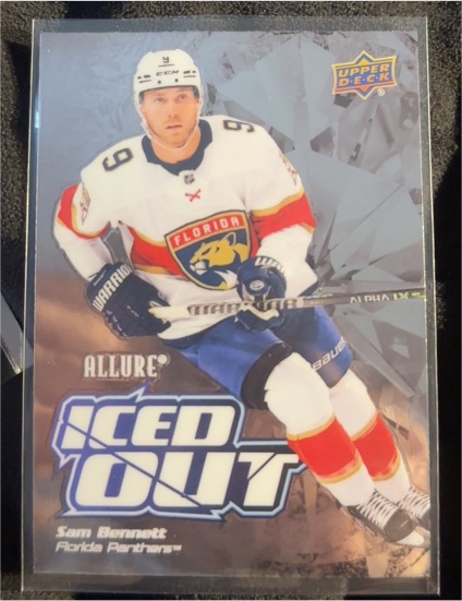 2022-23 Upper Deck Allure Iced Out #IO-8 Sam Bennett — front