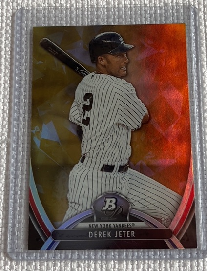 2013 Bowman Platinum #81 Derek Jeter — front