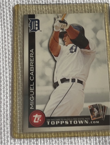 2010 Topps Topps Town #TTT15 Miguel Cabrera — front