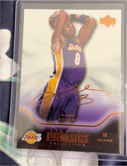 2004-05 Upper Deck Pro Sigs Diamond Collection #37 Kobe Bryant — front