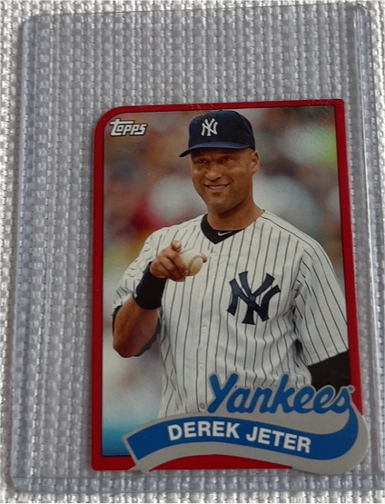 2014 Topps 1989 Topps Die-Cut Minis #TM-84 Derek Jeter — front