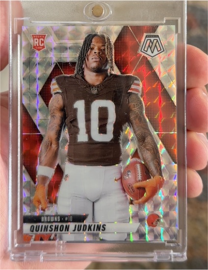 2025 Panini Mosaic #276 Quinshon Judkins — front