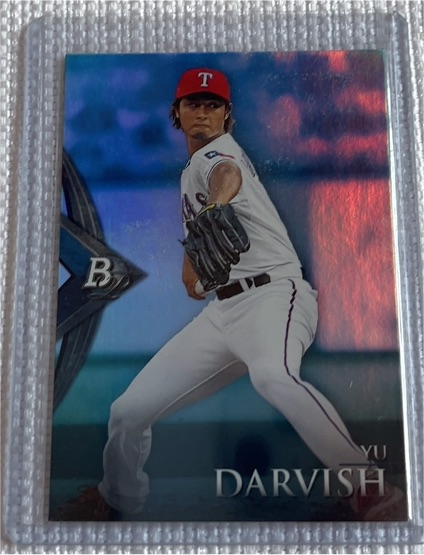 2014 Bowman Platinum #20 Yu Darvish — front
