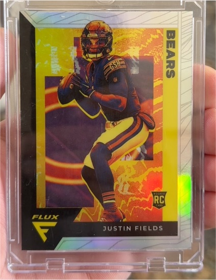 2021 Panini Chronicles Flux #FX-3 Justin Fields — front