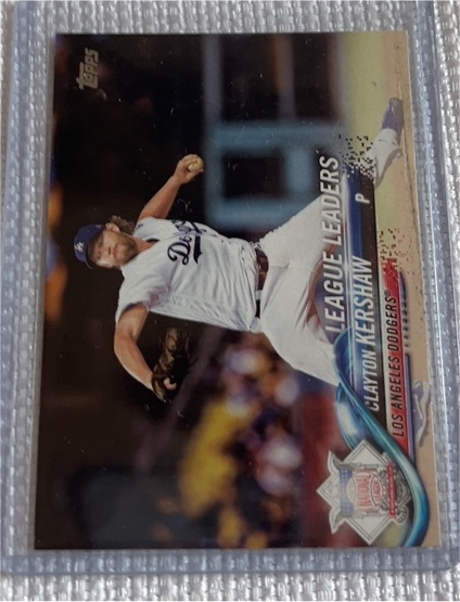 2018 Topps #2 Clayton Kershaw — front