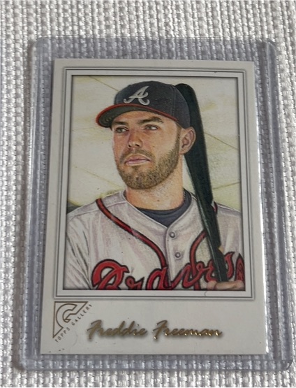 2017 Topps Gallery #80 Freddie Freeman — front