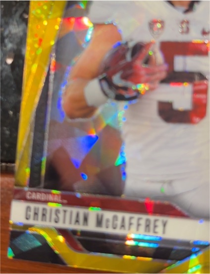 2024 Panini Prizm Christian McCaffrey — front