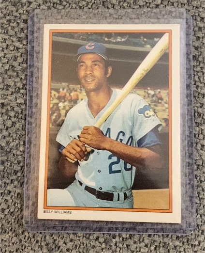 1985 Topps Circle K #18 Billy Williams — front