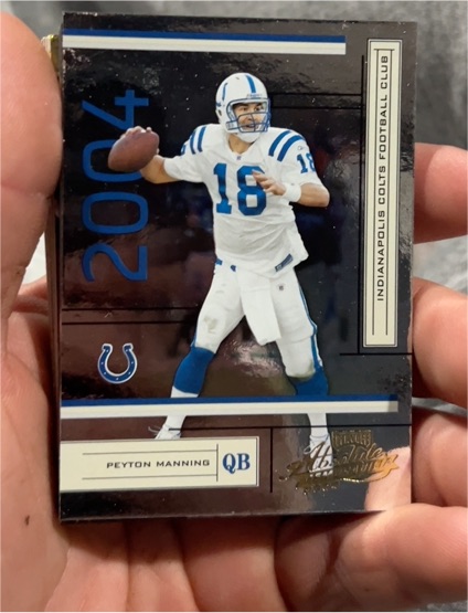 2004 Playoff Absolute Memorabilia #61 Peyton Manning — front
