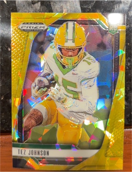 2025 Panini Prizm Draft Picks #101 Tez Johnson — front