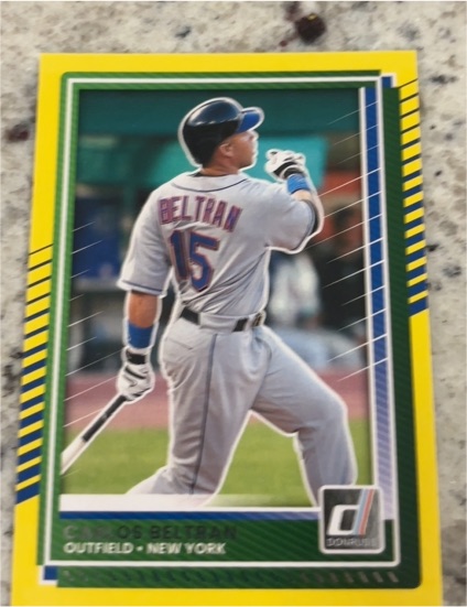 2025 Donruss #4 Carlos Beltran — front