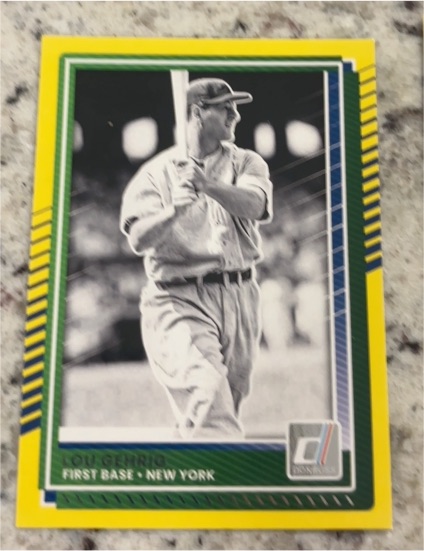 2025 Donruss #55 Lou Gehrig — front