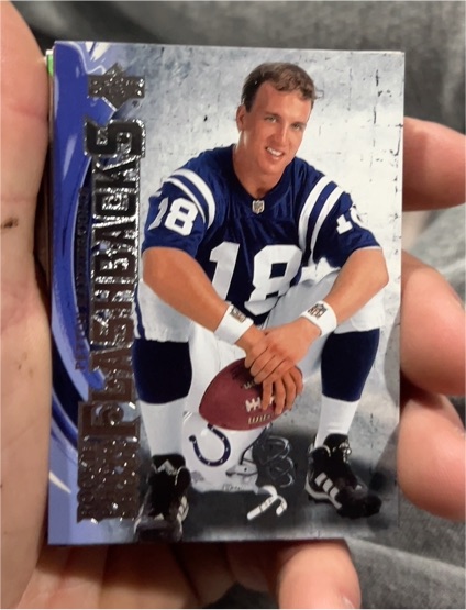 2007 Upper Deck Rookie Photo Shoot Flashbacks #RPS-20 Peyton Manning — front