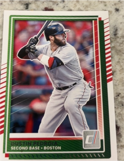 2025 Panini Donruss #28 Dustin Pedroia — front