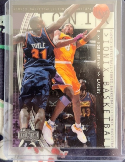 1999-00 Upper Deck Ionix #25 Kobe Bryant — front