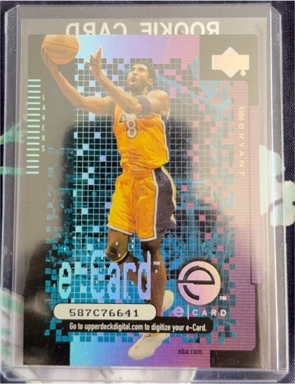 2000-01 Upper Deck E-Card #EC1 Kobe Bryant — front