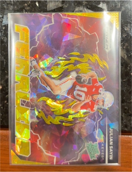 2025 Panini Prizm Draft Picks #F-JSN Julian Sayin — front