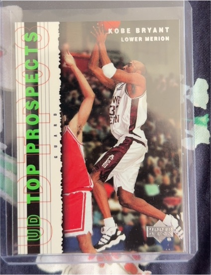 2003-04 Upper Deck UD Top Prospects #54 Kobe Bryant Lower Merion — front