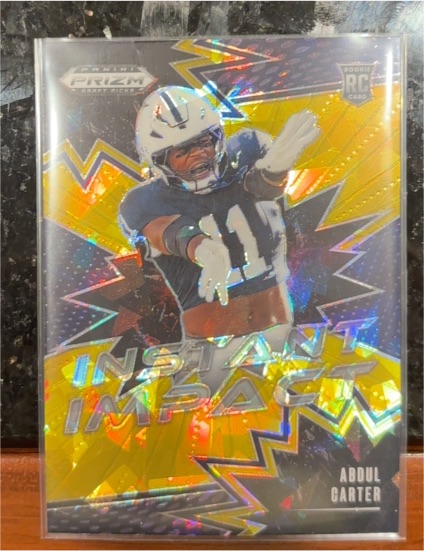 2025 Panini Prizm Draft Picks Instant Impact #II-AC Abdul Carter — front