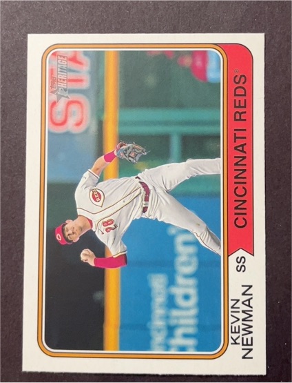 2023 Topps Heritage #624 Kevin Newman — front