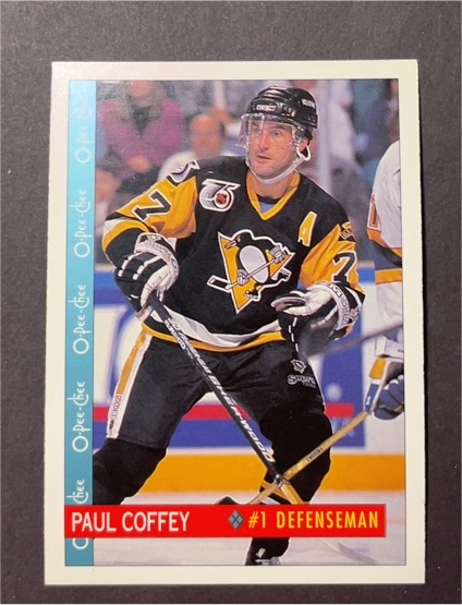 1992-93 O-Pee-Chee #318 Paul Coffey — front