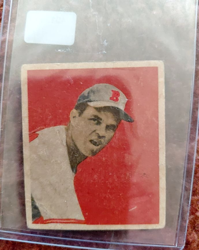 1949 Bowman #47 Johnny Sain — front