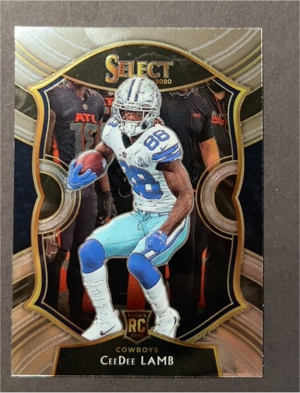 2020 Panini Select #57 CeeDee Lamb Rookie — front