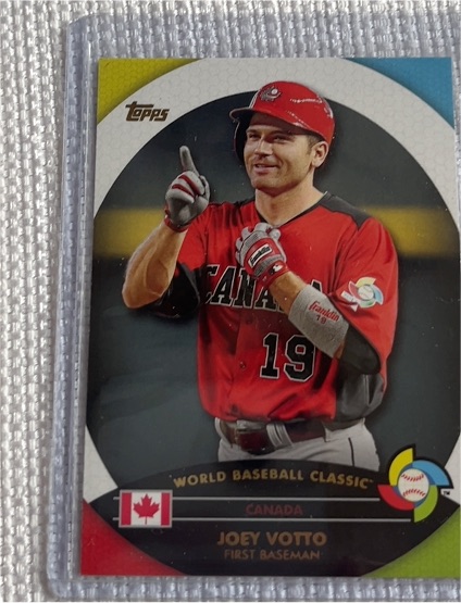 2013 Topps WBC Stars #WBC-3 Joey Votto — front