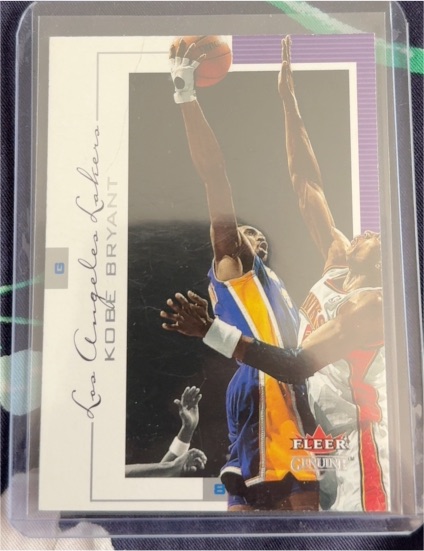 2000-01 Fleer Genuine #26 Kobe Bryant — front