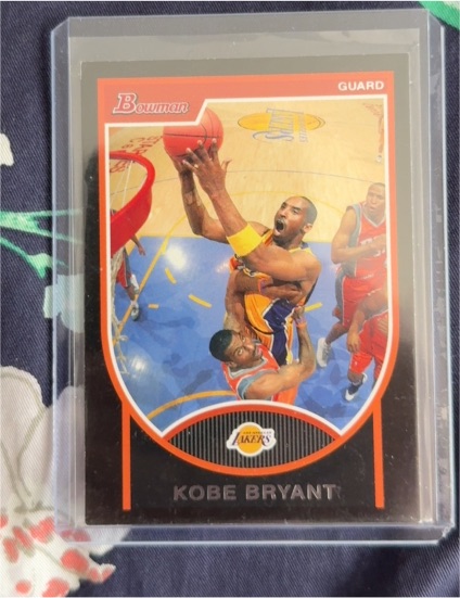 2007-08 Bowman #24 Kobe Bryant — front