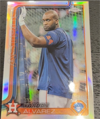 2025 Topps Chrome #267 Yordan Alvarez — front