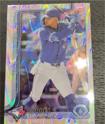 2025 Topps Chrome #70 Andrés Giménez — front