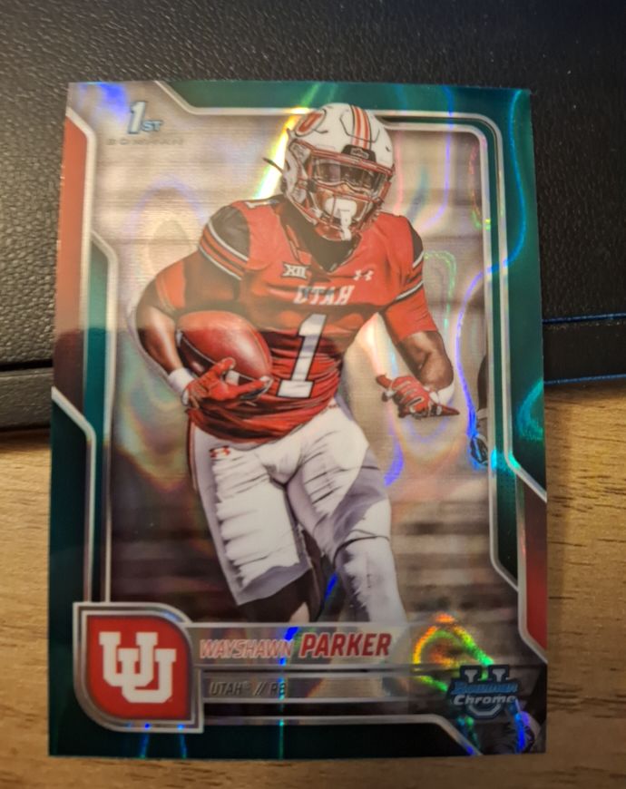 2025 Bowman Chrome University #99 Wayshawn Parker — front