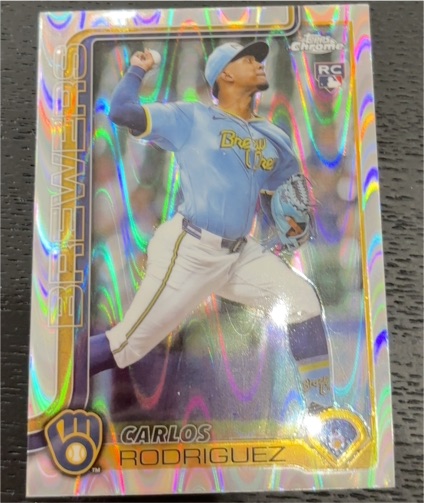 2025 Topps Chrome #201 Carlos Rodriguez — front