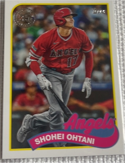 2024 Topps #89B-16 Shohei Ohtani 1989 Topps Baseball 35th Anniversary — front