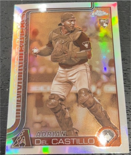 2025 Topps Chrome #226 Adrian Del Castillo — front
