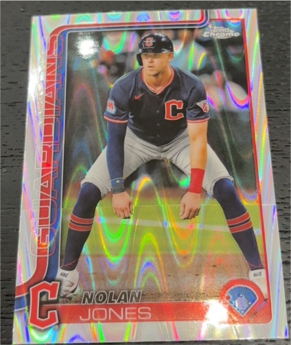 2025 Topps Chrome #32 Nolan Jones — front