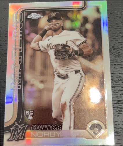 2025 Topps Chrome #199 Connor Norby — front