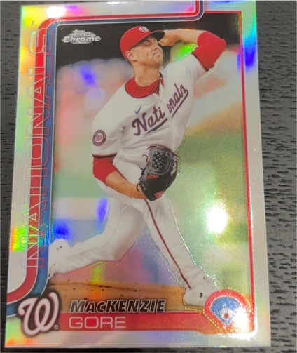 2025 Topps Chrome #160 MacKenzie Gore — front