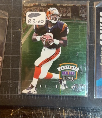 1996 Playoff Absolute #101 Jeff Blake — front