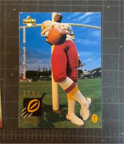 1995 Upper Deck #4 Michael Westbrook — front