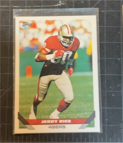 1993 Topps #500 Jerry Rice — front