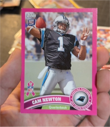2011 Topps #17 Cam Newton — front