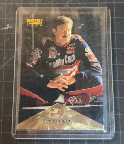 1996 Pinnacle #13 Dale Jarrett — front