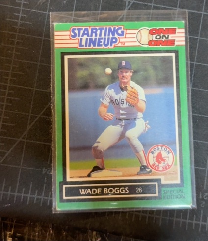1989 Kenner Starting Lineup #26 Wade Boggs — front