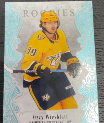 2025-26 Upper Deck Artifacts #171 Ozzy Wiesblatt Rookie — front