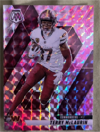 2025 Panini Mosaic #17 Terry McLaurin — front