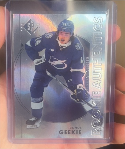 2024-25 Upper Deck SP Rookie Authentics #138 Conor Geekie — front