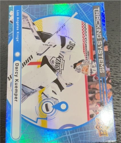 2025-26 Upper Deck Tracking Systems #TS-21 Darcy Kuemper — front
