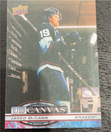 2025-26 Upper Deck Series 1 Canvas #C-84 Jared McCann — front